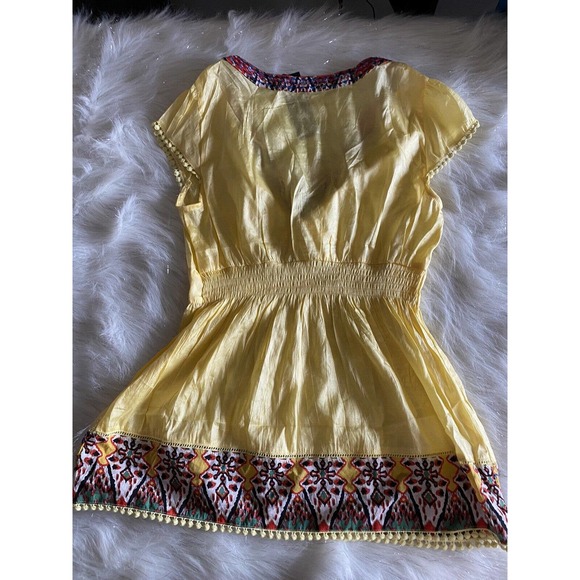 MISS KELLY 1999 Women's Top size M, Yellow. - Picture 2 of 12